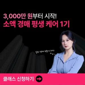 [대기자 전용] 소액 경매 평생 케어 1기